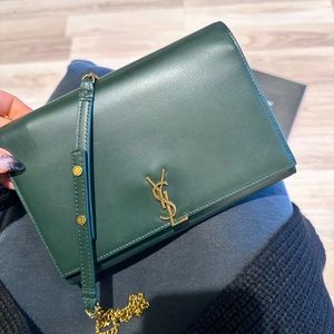 LIKE NEW YSL CHAIN WALLET -AUTHENTIC